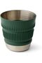 S2S Detour Stainless Steel Collapsible Mug Laurel Wreath Green