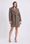 Dark Beige Cashmere Coat