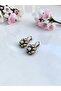 Papatya Model Zircon Stone Earrings - 2