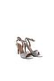 CRACKED WHITE SATIN BRIDAL SHOES EMBELLISHED WITH Rhinestones