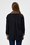 Barn Jacket with Collar in Black Color - 8