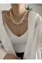 Pearl-Ball 3-Piece Necklace - 2