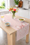 Elegant Patterned Digital Printed Runner with Bow Motif 40X140 Cm, Modern Decorative and Console Use - 2