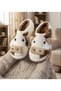 Joyful Design Home Slippers-Cow-Print