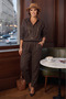 Brown Kupra Pants and Shirt Double Set