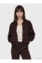 Esvab • Modern & Distinctive Loose Fit Women's Zippered Sweatshirt