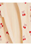 Beige 1 Tog Patterned Baby Girl Sleeping Bag - 4