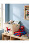 Cream Spider-Man Plastic Storage Basket 36.5x26x24cm