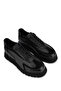 Men's Genuine Leather Black Casual Shoes - 2