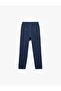 Basic Sweatpants with Elastic Waist and Pockets - 2