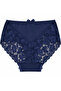 Plus Size Floral Lace Bow Detailed Cotton Women's Panties - 2