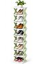 9-Tier Vertical Shoe Rack, Space-Saving Foldable Shoe Storage Organizer for Entryway, Closet, Bedroom – Lightweight, Stable, Eco-Friendly, Freely Stackable Design for Small Spaces