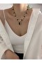 Almond Stone Necklace - 2