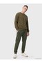 Khaki Regular Fit Men's Jogger Sweatpants - 2