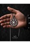 Stainless Steel Viking Mythological Kolovrat Sun Wheel Pendant