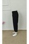 Women's Elastic Waist Lace-Up Button Detailed Trousers - 5