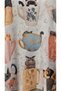 Italian Mercerized Blouse with Cat Pattern Print - 6