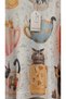 Italian Mercerized Blouse with Cat Pattern Print - 4