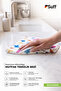 Blumenkorb Microfiber Stain-Resistant General Kitchen and Table Cloth 40X40 cm Colorful Butterfly - 2