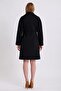 Black Cashmere Coat - 5