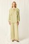 Women's Ruffle Pants and Top Set - Green