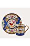 6-Person Winterling Porcelain Coffee Cup Set – 24K Real Gold Plated