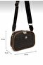 Women's Daily 3-Compartment Shoulder and Crossbody Bag - 6