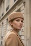 Lagranze Ribbed Folded Accessory Detailed Women's Knitwear Beanie - 3