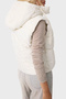 Daisy Logo Regular Fit Hooded Collar Puffer Vest Women's Vest W6Bl53 W4182 G012 - 3