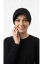 Ela Visor Hat Black Ready-To-Wear Turban Hijab Pool Cap Suitable for Medical Use - 6
