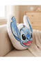Blue Stitch Shaped Cushion 40cm - 2