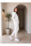 Women's 3 Thread Compact Hooded Zipper Sweatshirt - 3