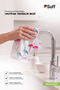 Blumenkorb Microfiber Kitchen Cleaning Cloth Decorative Kitchen Countertop and Patterned Drying Cloth 40X40 cm Colorful Flamingo - 4