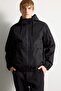 Slim Fit Hooded Zippered Waterproof Technical Coat H1499Ax26Au