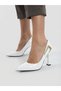 White Yanda Metal Arched Stiletto Nk3222 - 2