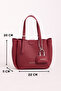 Luxury Adjustable Shoulder Strap, Large Internal Volume, Women's Shoulder Bag - 8