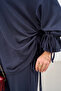 Women's Ankle Tie Detail Waist Tie Suit Indigo Blue - 5