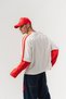 Gamechanger Chest Patch Detailed Crew Neck Oversize Men's Sweatshirt - 6
