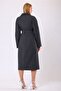 Gray Carolina Cashmere Coat - 4