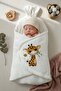 Giraffe Ear Baby Swaddle