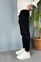 Boyfriend Jogger Jeans with Elastic Cuffs - 4