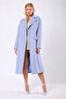 Light Blue Carolina Cashmere Coat - 3