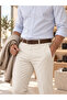 Premium Brown Suede Men's Belt 100% Genuine Leather - 3