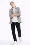 Boy's Seasonal 3-Piece Striped Shirt Set – Casual Stylish Combination (Short Sleeve Sweatshirt) 7211-g - 2