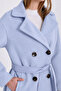 Light Blue Cashmere Coat - 6