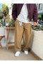 Balloon Cut Button Pleated Detailed Trousers Coffee 267059