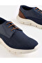 Men Navy Derby Shoes - 3