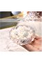 Set of 3 Candy Dishes with Lids, 8cm Covered Crystal Candy Dish, Glass Sugar Container Bowl, Jewelry Trinket Holder Box, Chocolate Jar for Valentine, Chrismas, Home Decoration - 5