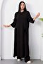 Crew Neck Slit Pants Double Set Pl2611 - 3