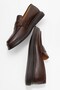 100% Genuine Leather, Sewn to the Sole, Men's Leather Shoes - 4
